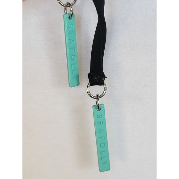 Seafolly Australia Boho Printed Strapless Bandeau Bikini Top Women's Size 8 - Picture 7 of 11